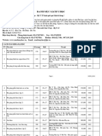 Danh mục sách giấy NXB YH 12.2023