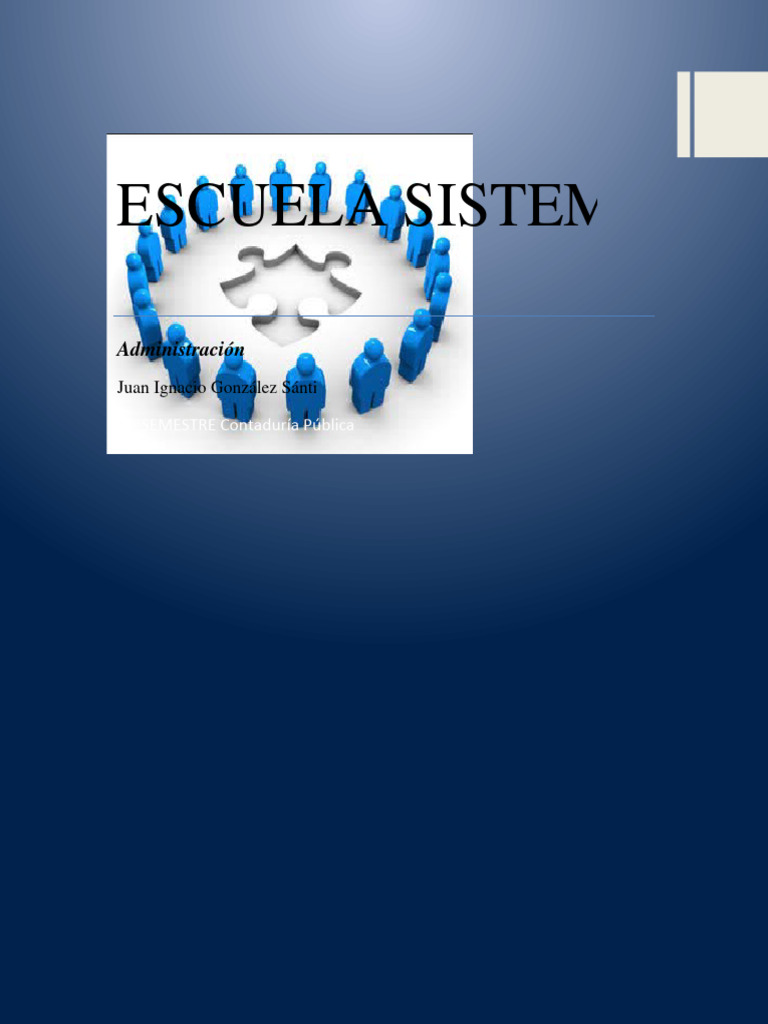 Escuela Sistemática en Administración PDF