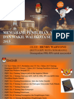 MATERI SOSIALISASI KPU KOTA SEMARANG Edit 291015