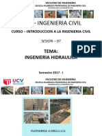 Sesión 07 Ingeniería Hidráulica