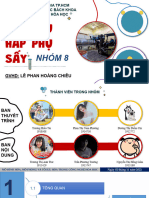 Nhóm 8 - Hấp thụ, hấp phụ, sấy