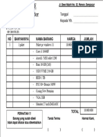 Contoh Membuat Nota