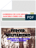 Gobierno de Luis Miguel Sanchez Cerro 1931