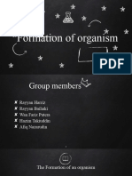 Science The Formation of Cell