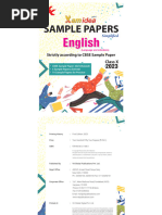 XAM IDEA English Sample Papers Class 10 2023 PDF