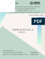 Ejercicio No. 5