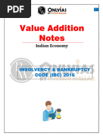 Value Addition Notes - Indian Economy