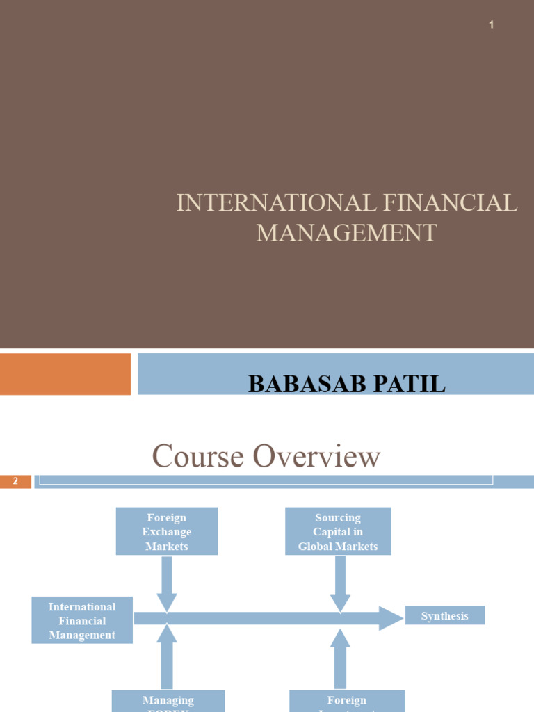 International Financial Management Overview | PDF | Foreign Exchange ...