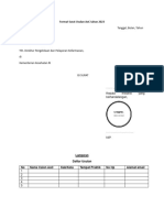 Format Surat Usulan Optimalisasi AoC Tahun 2023