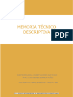 Memoria Tecnico Descriptiva 3.5