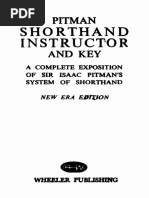 120 Most Common Pitman Shorthand Words | PDF | Shorthand | Symbols