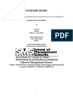 Internship-Report-sample Format