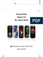 Energy Drinks