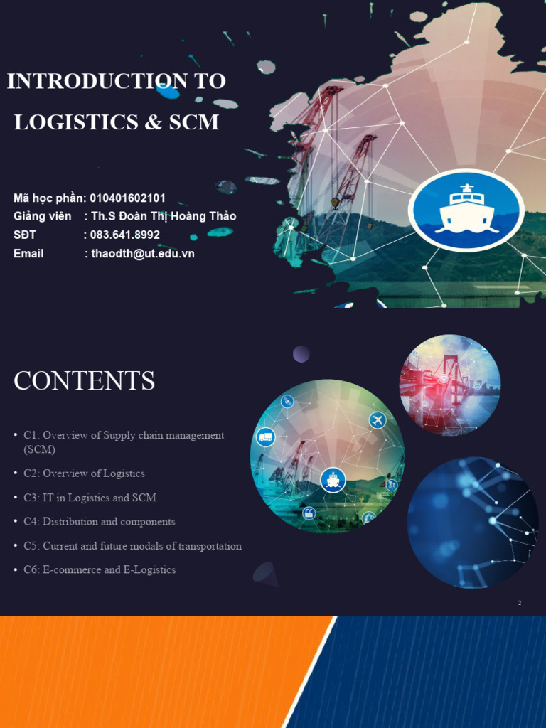 Logistics and SCM Overview Guide | PDF | Supply Chain Management ...