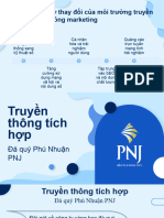 Sự thay đổi của môi trường truyền thông marketing