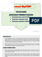 TATACARA ARAHAN PEMBAYARAN BG GAJI, KWSP&PERKESO - MySTEP