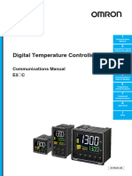 Digital Temperature Controllers: Communications Manual E5 C