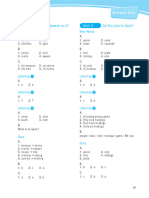 Listening Time 1 With Dictation - Answer Key