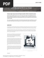 Case Study Drop Shape Analyzing