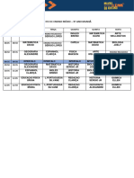 Horário FD Ii E Ensino Médio - 9º Ano Manhã