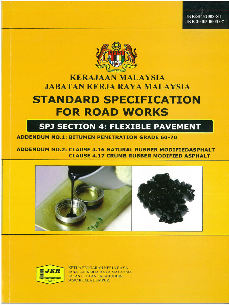 Section 04 Flexible Pavement 2 (SPJ) | PDF | Road Surface | Materials