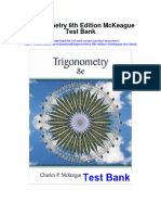 Trigonometry 8th Edition Mckeague Test Bank