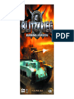 Blitzkrieg - Burning Horizon Handbuch (German)