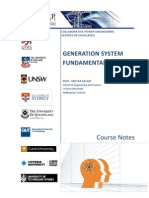 UGSE1 - Generation System Fundamentals Course Notes - Final 2010