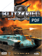 Blitzkrieg - Burning Horizon Manual (English)