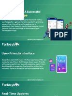 Key Features For A Successful Fantasy Sports App