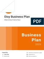 Etsy Business Plan