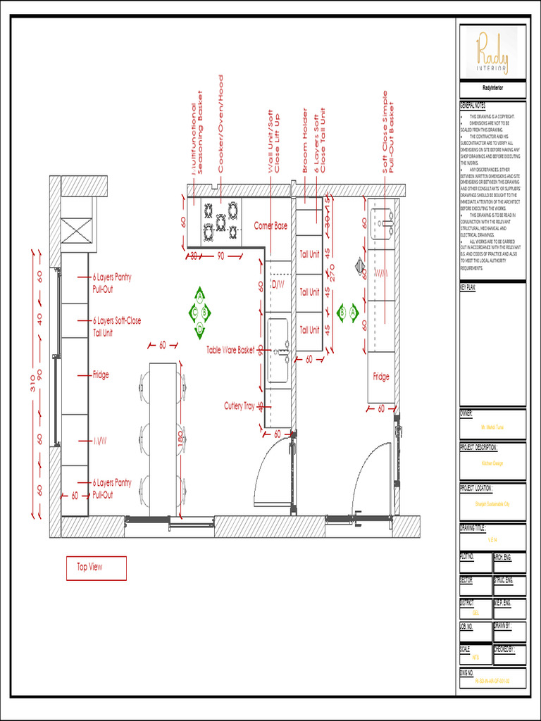 Kitchen Layout Proposal 14nov23 | PDF | Home | Design