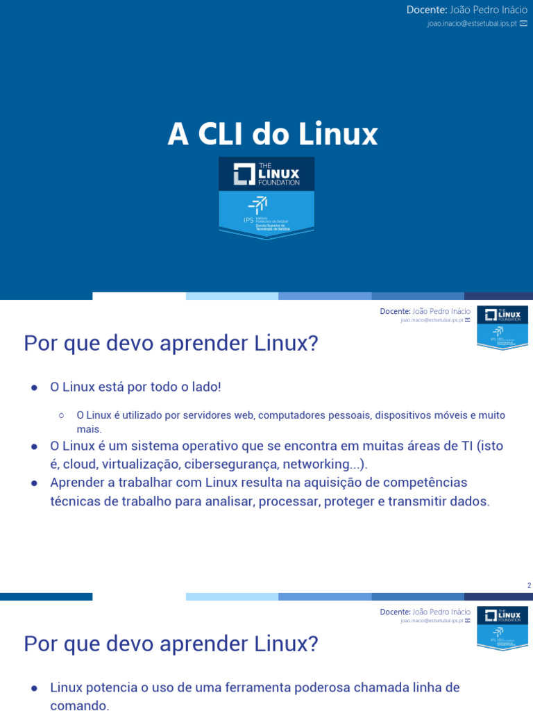 Linux Desktop - A CLI | PDF