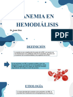Anemia en Hemodiálisis