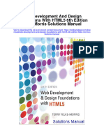 Web Development and Design Foundations With Html5 6th Edition Felke Morris Solutions Manual