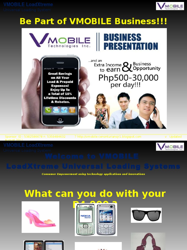 VMOBILE LoadXtreme Business Overview | PDF | Business