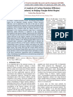 Evaluation and Analysis of Carbon Emission Efficiency of Logistics Industry in Beijing Tianjin Hebei Region