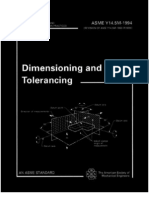 Asme_y145m-1994 Engineering Drawing Dimension Ing and Tolerancing