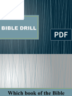 Bible Drill Which Book of The Bible