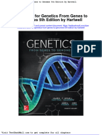Test Bank For Genetics From Genes To Genomes 5th Edition by Hartwell