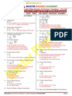 2nd PU Formula List For Physics Exam
