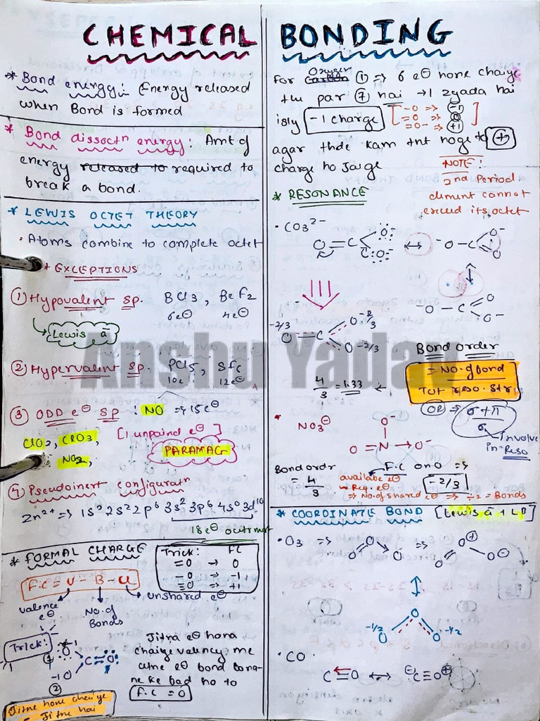 chemical-bonding-notes-pdf