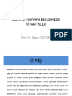 2 Kanatlı Hayvan Beslemede Vitaminler