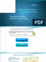 TEMA 1 - Estandares y Unidades - TRABAJO AUTONOMO