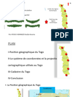 TOGO Cadastre, Normes, Procedure