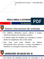 Aula 02 - Sistema Internacional de Unidades