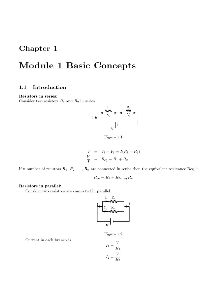 Source Transformation Pdf Series And Parallel Circuits Electrical