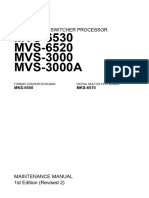 Sony mvs-6530 mvs-6520 mvs-3000 Mvs-3000a 1st-Edition Rev.2 MM