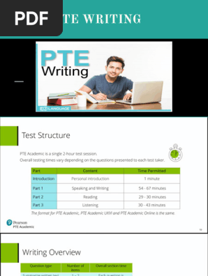 PTE WRITING