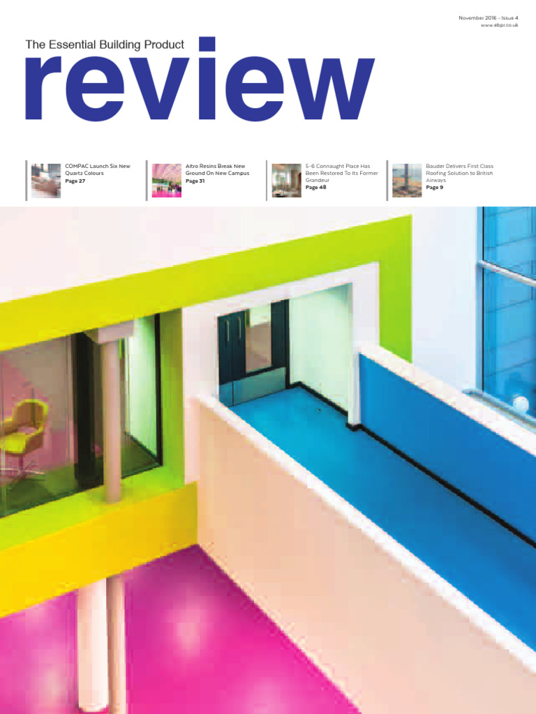 The Essential Building Product Review 2016 4 | PDF